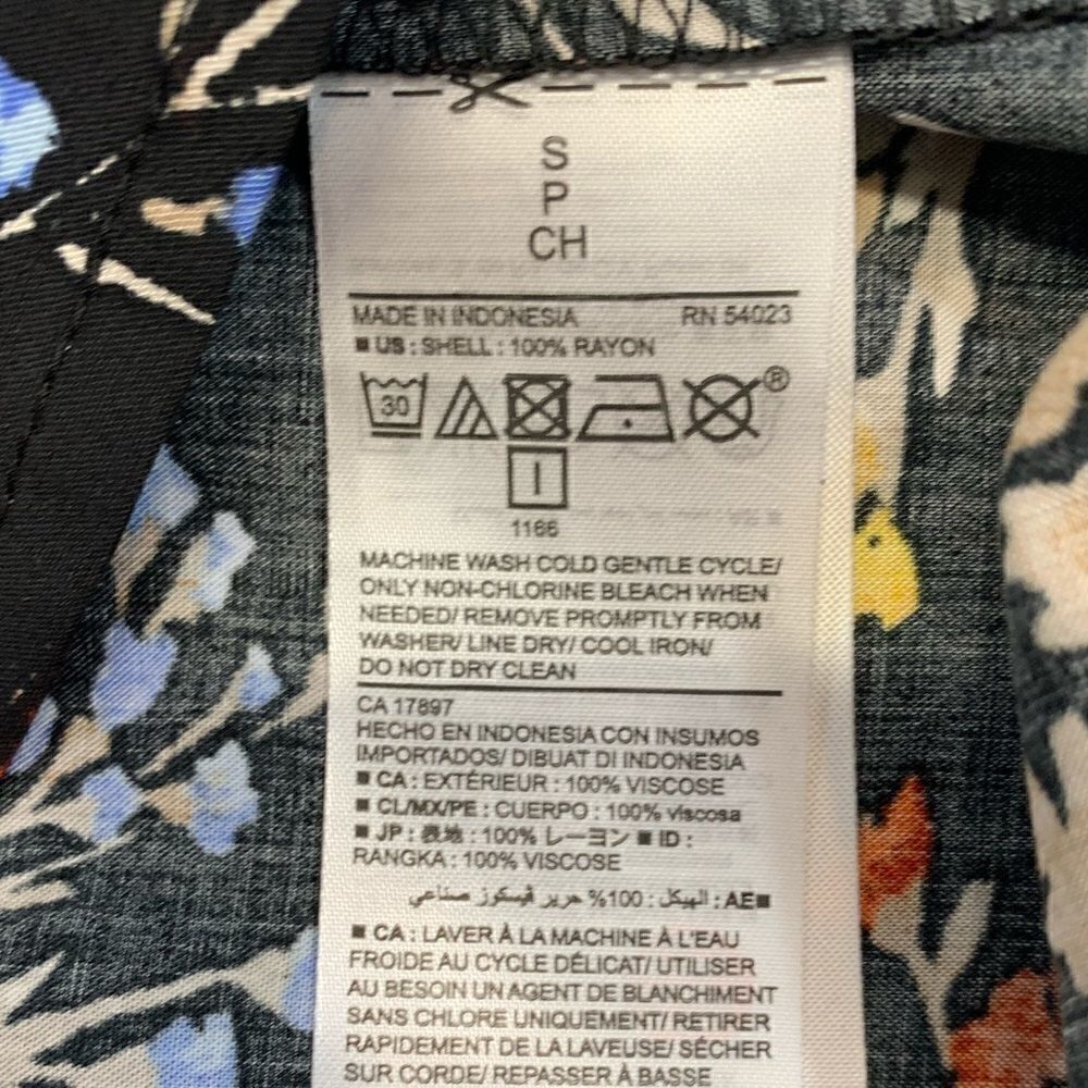 Old navy flower detail slip on dress size small petite - Picture 9 of 9